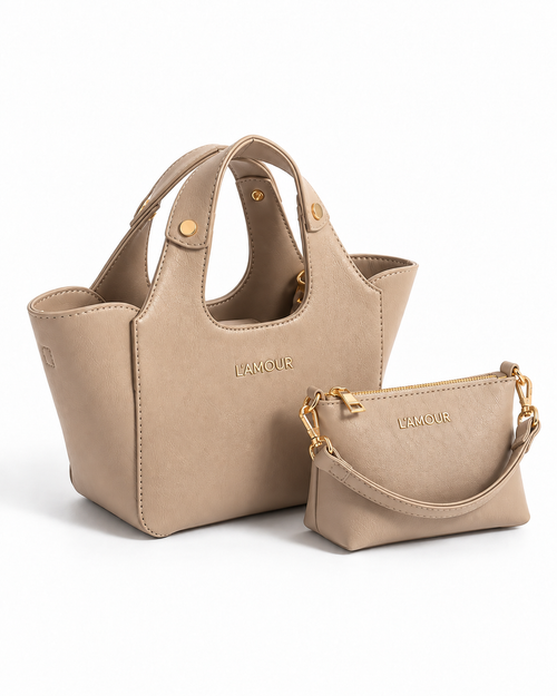 L’AMOUR Nova 2’li Set Bej