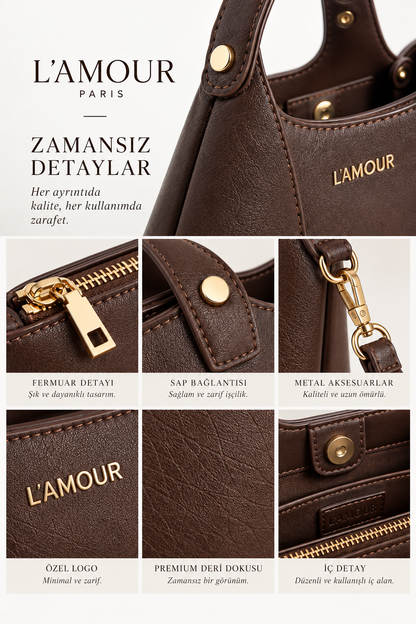 L’AMOUR Nova 2’li Set Bronz