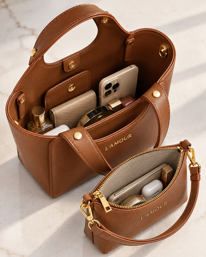 L’AMOUR Nova 2’li Set Bronz