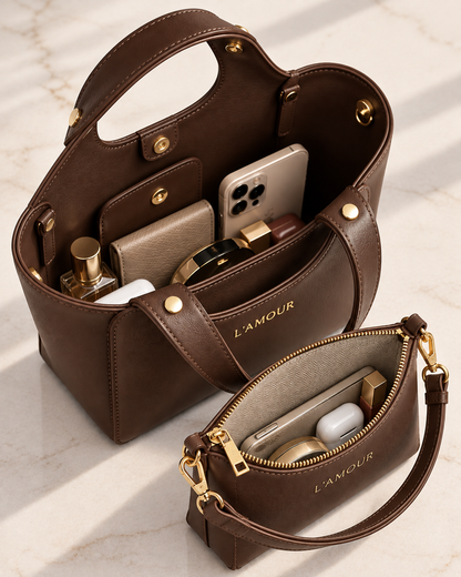 L’AMOUR Nova 2’li Set Bronz